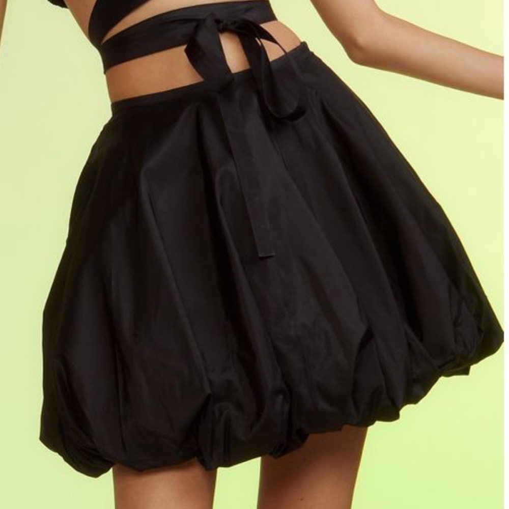 Cynthia Rowley Bubble Hem Skirt
